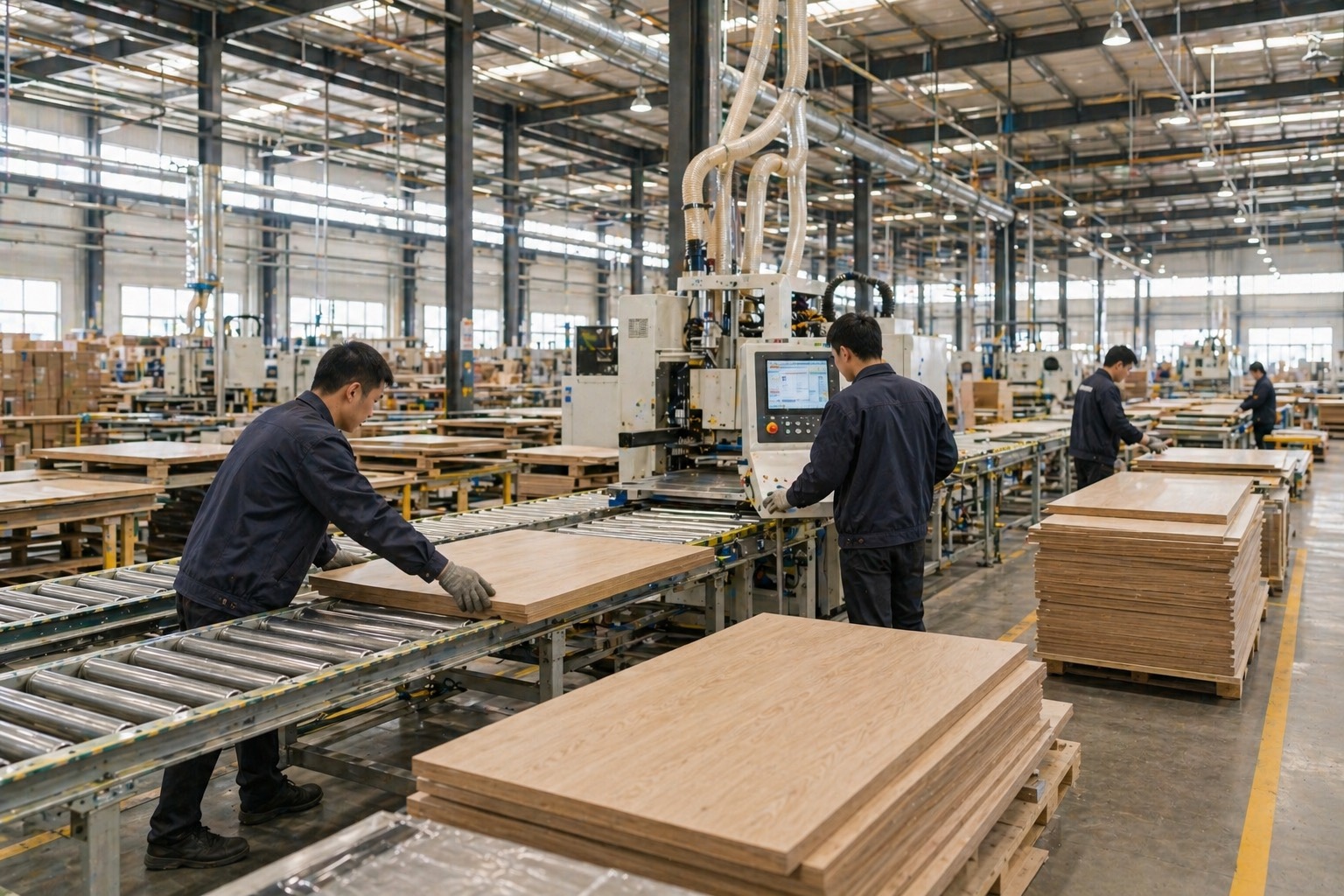 Factory floor inspection in Jinhua