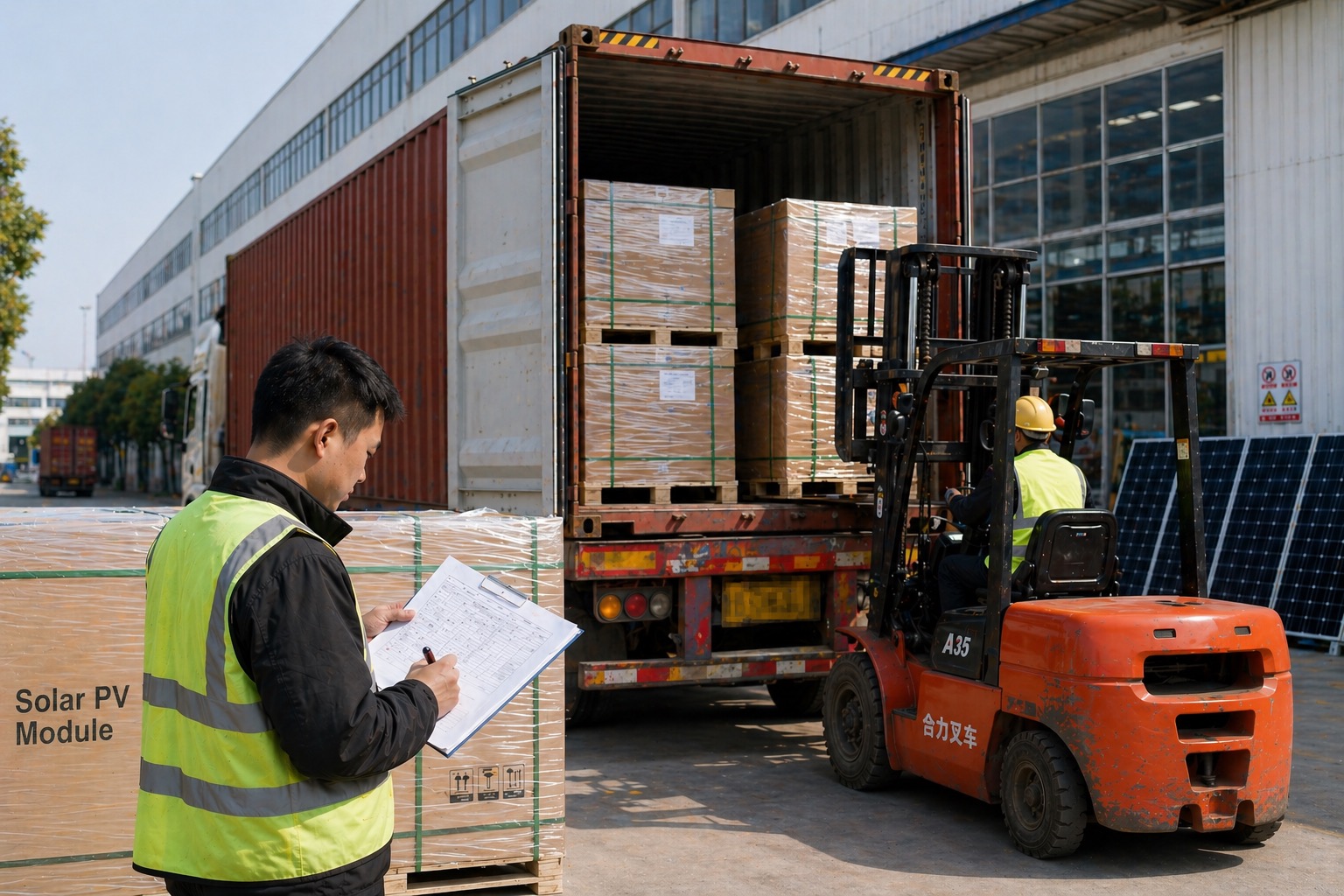 On-site operational oversight at a partner factory